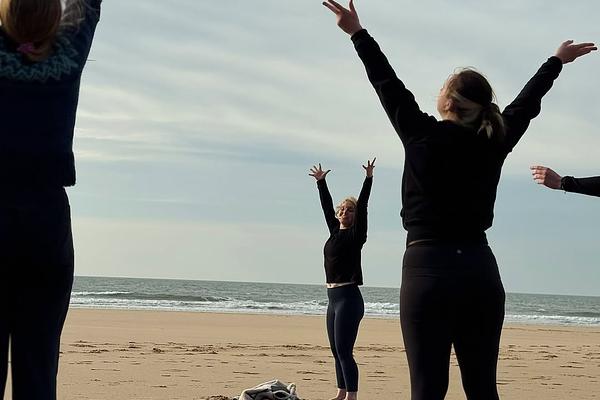 Beach Yoga